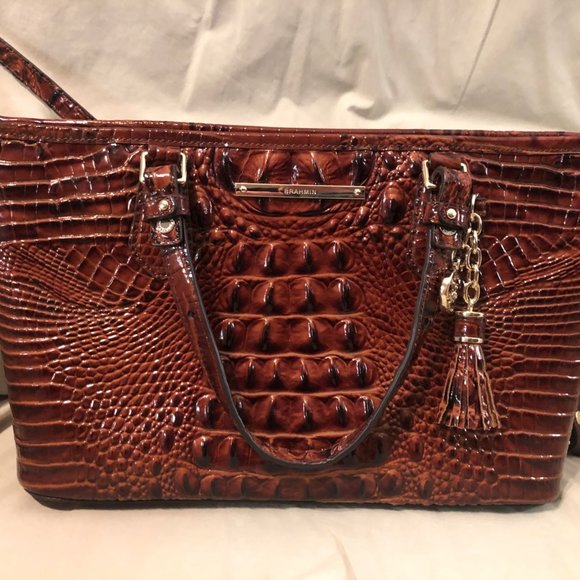 Brahmin Handbags - BRAHMIN Mini Asher in Pecan